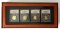 Group of 4 ANACS 2009 presidential proof dollars