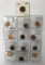 Group of 13 Uncirculated 1930s era Lincoln pennies