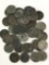 Group of 43, Zinc wheat pennies