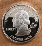 US statehood quarter commemorative medal