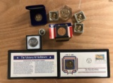 Group of US commemorative bronze coins
