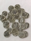 Group of 31, brilliant Uncirculated 1962 Silver Roosevelt dimes