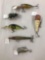 Box lot of vintage fishing Lures