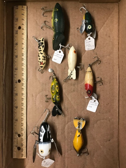 Fishing Lure Collection, Lot of 15, Vintage Fishing Lures 