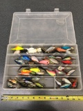 Plano tackle box full of crank baits