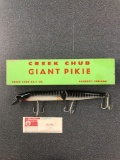 lot of 1 creek chub giant pikie fishing lure