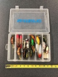 Shimano tacklebox with a variety of Lures