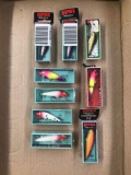 Box lot of Rapala fishing Lures In original boxes