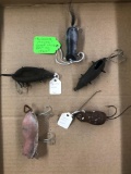 Box lot of vintage mouse baits