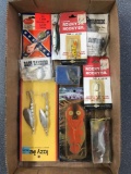 Box lot of new old stock tackle