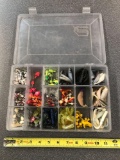 Plano tackle box of soft baits and jigs