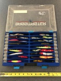 Bass masters tacklebox full of rapala lures