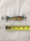 Lot of one unmarked vintage wooden lure