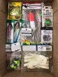 Box a lot of new old stock fishing tackle