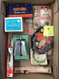 Box lot of new old stock fishing tackle