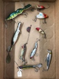 Box lot of vintage Lures