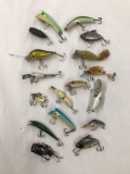Box lot of vintage fishing Lures