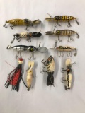 Box lot of vintage fishing Lures