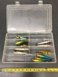 Plastic tacklebox with Lures