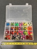 Plano tackle box full of lead jigs