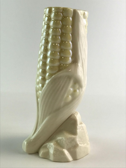 BELLEEK Ireland porcelain corn vase