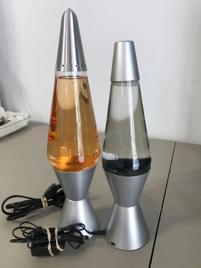 Group of two, Lava style lamps