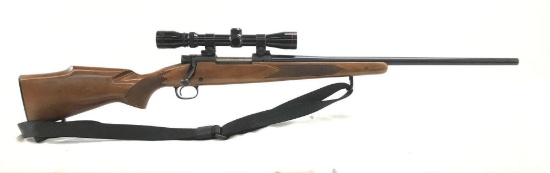 Winchester model 670A 243 win bold action rifle with Simmons Deerfield scope