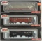Group of 3 Atlas HO Trainman Box Cars with Original Boxes
