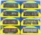 Group of 8 Athean HO Scale Train Cars with Original Boxes
