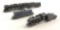 Group of 3 HO Scale Locomotives Featuring Sante Fe and Others
