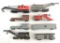 Group of 8 HO Scale Construction Train Cars