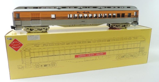 Aristo Craft Trains Rio Grande G-Scale 982 Passenger Car with Original Box