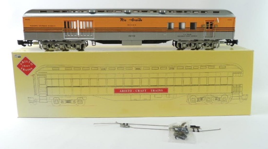 Aristo Craft Trains Rio Grande G-Scale Passenger Railway Express Agency With Original Box