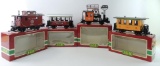 Group Of 4 LGB Rio Grande G-Scale Train Cars With Original Boxes