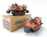 Group Of 2 Vintage Lionel O-Scale Trains # 50 Gang Cars