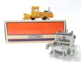 Group Of 2 Lionel O-Scale Union Pacific Ballast Tamper Cars With One Original Box