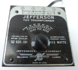 Jefferson Toy Transformer 100 Watts