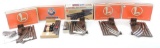 Group Of 5 Lionel Trains O-Gauge Track Switches, Brand New With Original Boxes