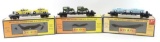 Group Of 3 Rail King By MTH Trains O-Scale Freight Trains With Original Boxes