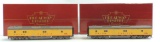 Group of 2 Broadway Limited Union Pacific HO Scale Dummy Train Cars with Original Boxes