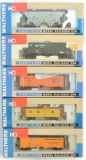 Group of 5 Walthers HO Scale Box Cars with Original Boxes