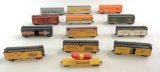 Group of 13 HO Scale Advertising Train Box Cars