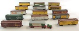 Group of 16 HO Scale Advertising Train Box Cars