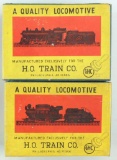 Group of 2 Vintage GHC OH Scale Locomotives with Original Boxes