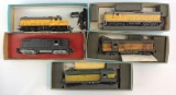 Group of 5 Athearn HO Scale Locomotives with Original Boxes