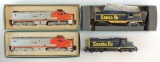 Group of 4 Athearn HO Scale Locomotives Some with Original Boxes