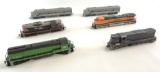 Group of 6 Athearn and Slovenia HO Scale Locomotives