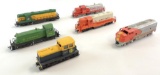 Group of 6 AHH and Athearn HO Scale Locomotives