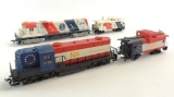Group of 2 Matua and AHH Spirt of 1776 Locomotives with Cabooses