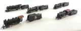 Group of 5 Vintage Bachmann HO Scale Steam Locomotives with Tenders